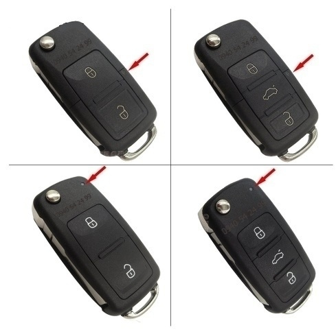 Obal kľúča pre SEAT VW ŠKODA - 15