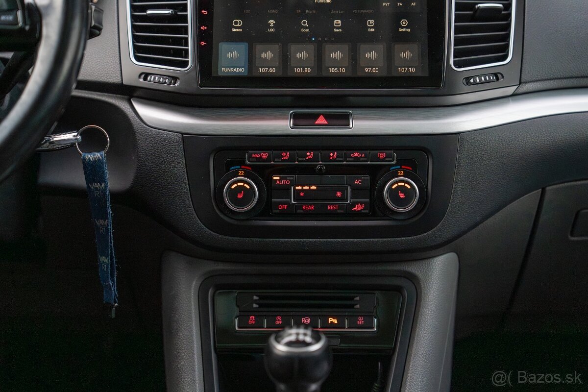 Volkswagen Sharan 1.4 TSi 110kw M6, 7miest - 15