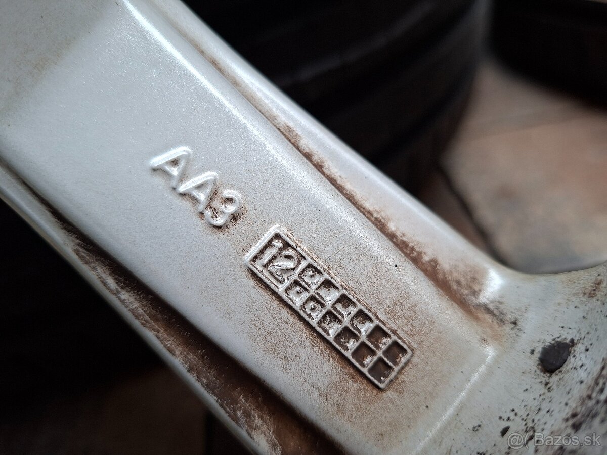 Predám org.hlinikové disky-Audi--R17 - 15