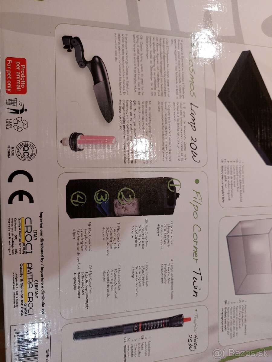 Predám moderný design akvária - 15