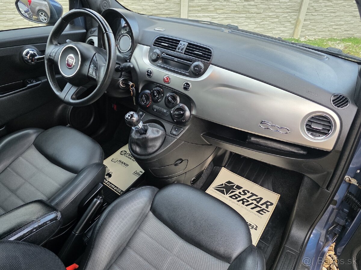 Fiat 500 • 0.9 TwinAir • 2011 • 130 tisíc KM • Nová STK - 15