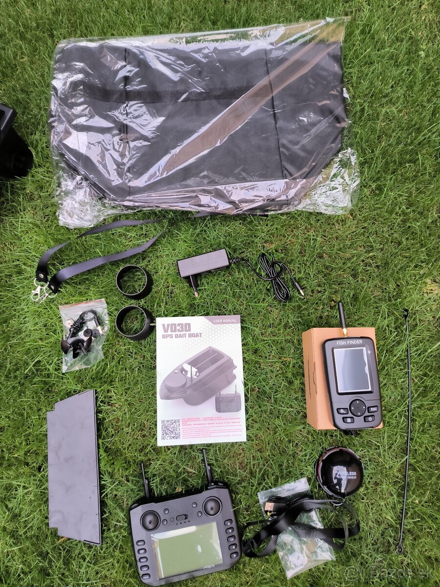 Zavazacia lodka GPS + SONAR - 15