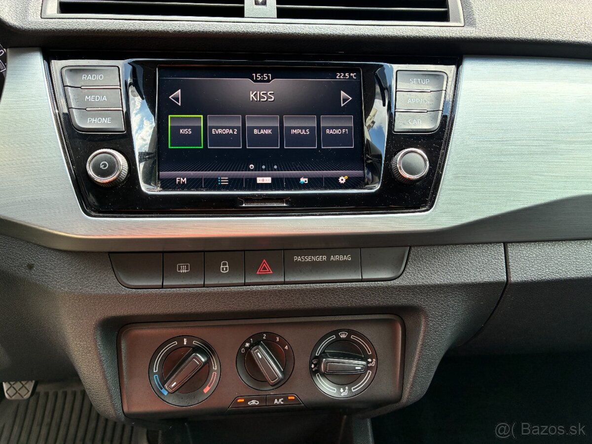 Škoda Fabia kombi III 1.0 TSi r.v.2021/4 70 kW PĚKNÁ ČR DPH - 15