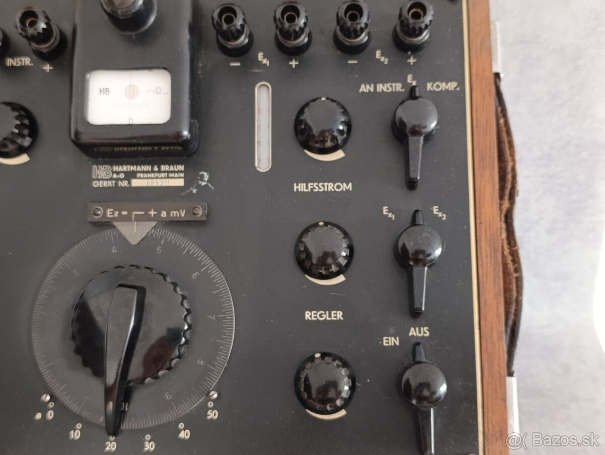 Starý vzhledově velice zachovalý německý přístroj - 15