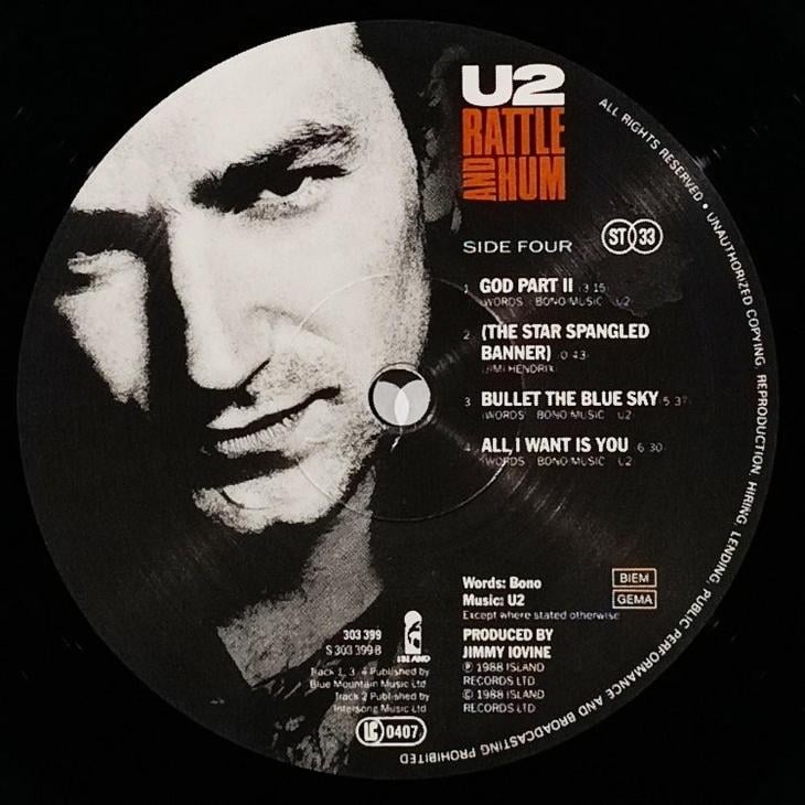 U2 - Rattle and hum (2LP) - 15