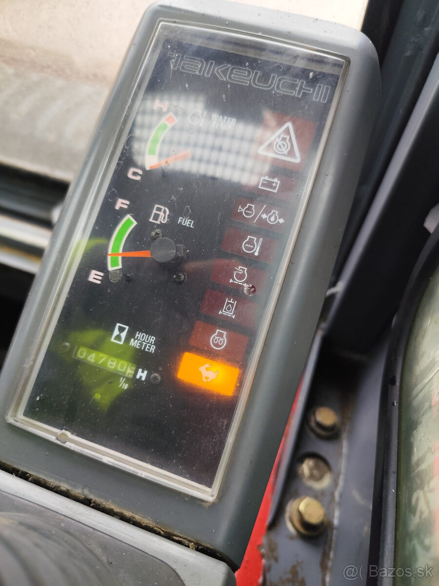 Pásový nakladač Takeuchi TL120, kúrenie, klíma. - 15