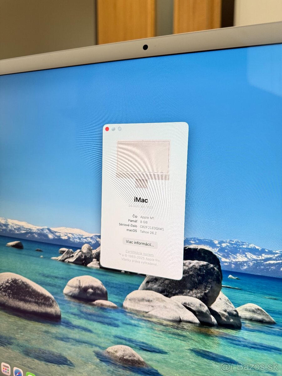 Apple iMac 24" M1, 2021, 256GB + magic keyboard / mouse - 15