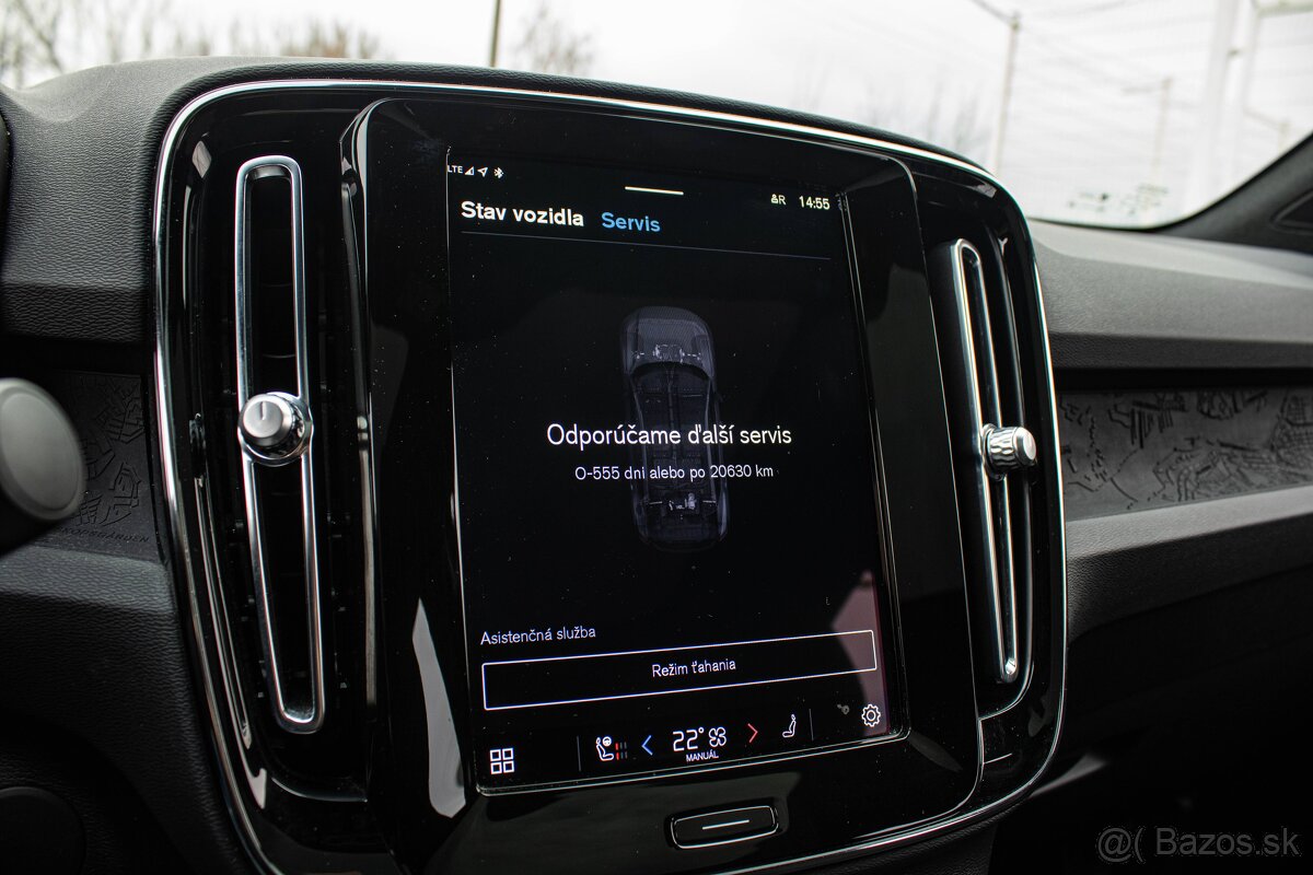 Volvo C40 Recharge 231k Plus A/T Elektro Odpočet DPH - 15