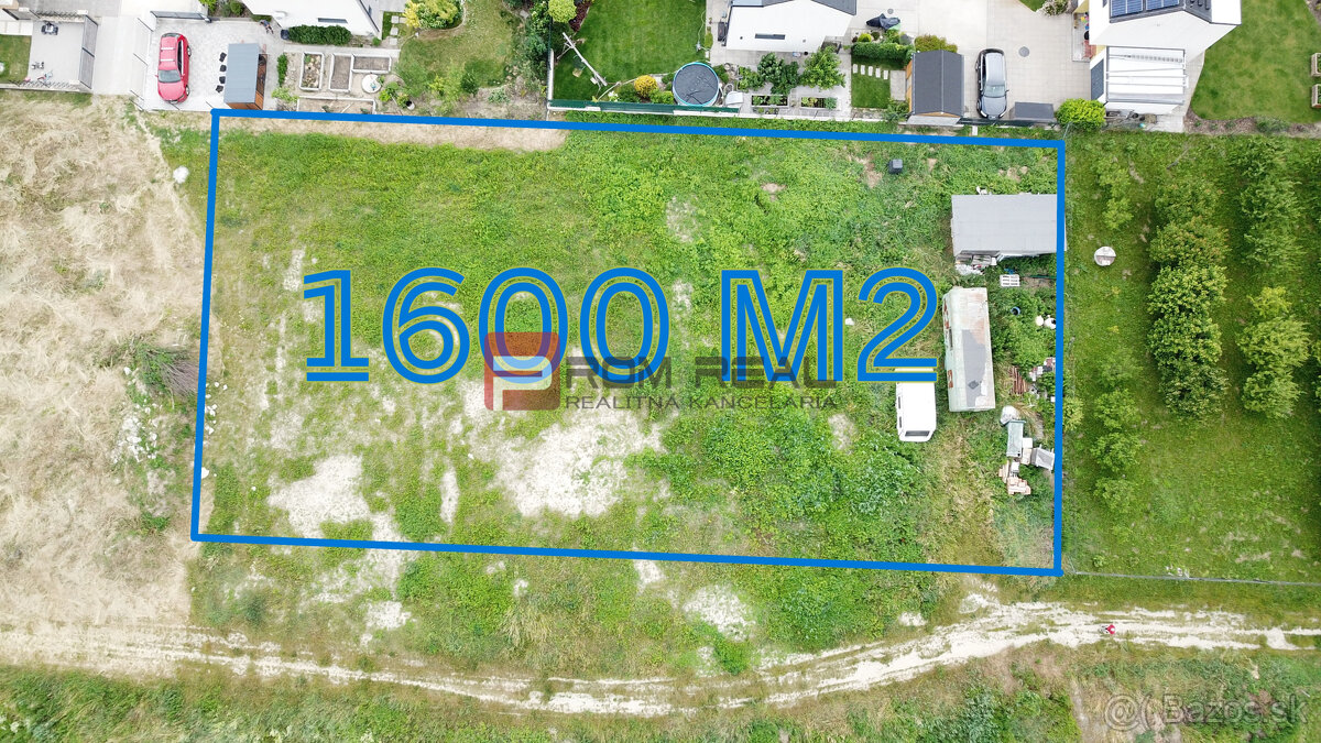 Investičný pozemok 1600 m2 Marianka Intravilán Skvelé ROI - 15