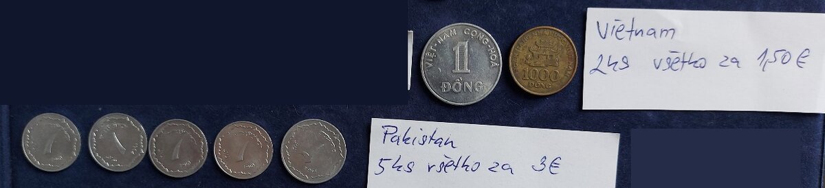 Zbierka mincí - svet, ďaleký Východ (Ázia) a iné - 15
