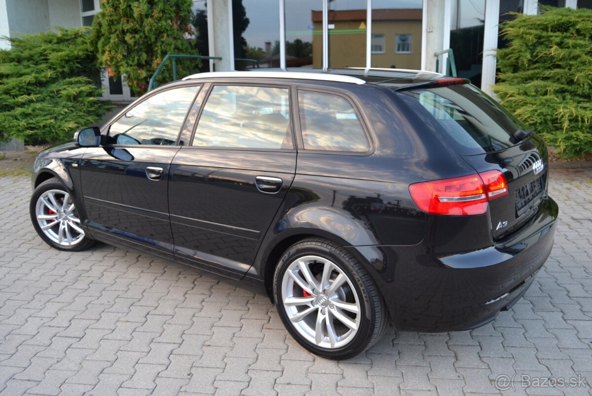 AUDI A3 1.6 TDI S LINE, TEMPOMAT, XENÓNY,KOŽA, ELEKTRÓNY R17 - 15