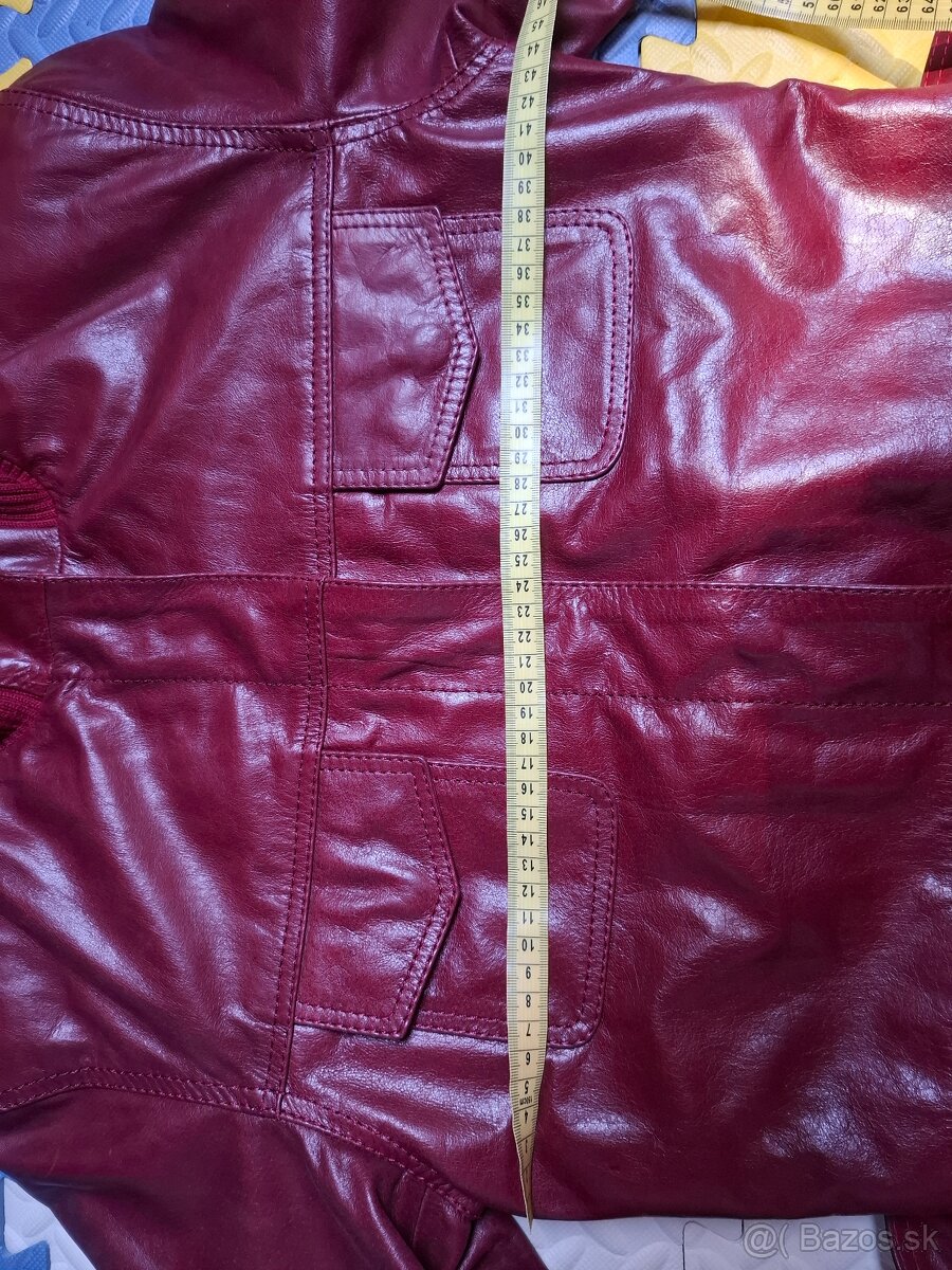 Dámsky kožený kabát Steffel - 15