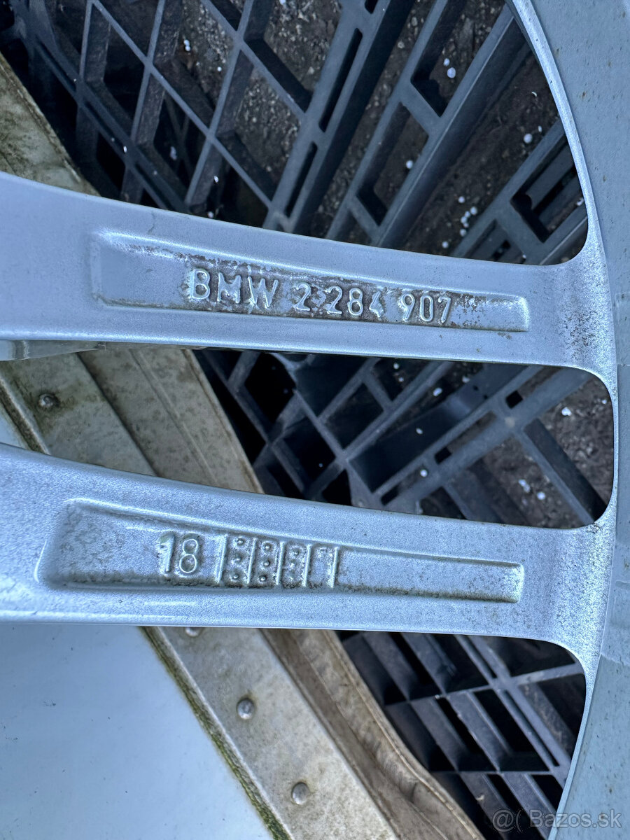 PREDÁM sadu 19" AL disky BMW style 641 M + zimné pneumatiky - 15