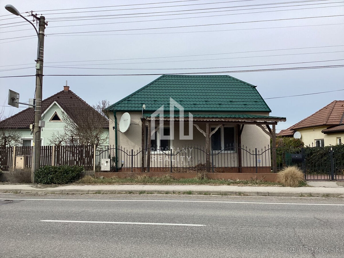 VÝHODNÁ CENA 4-izbový tehlový RD s krásnym pozemkom - 15