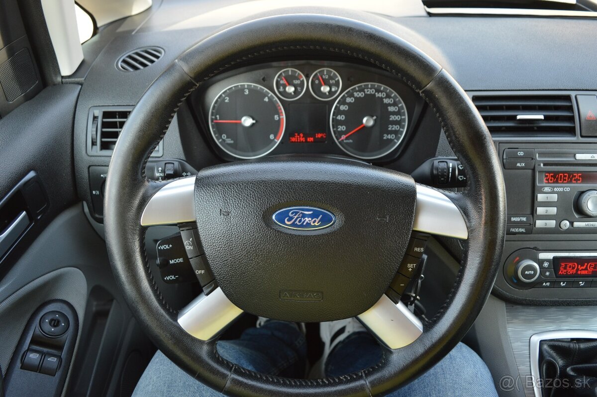 FORD FOCUS C-MAX 1,8TDCi 85kW Trend, Slovenské, STK05/2027 - 15