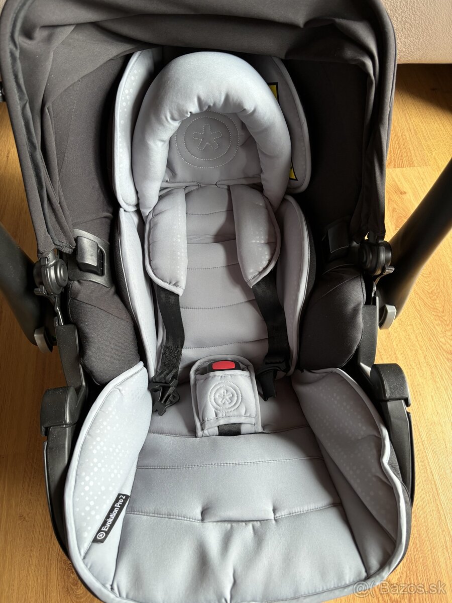 Kočík EASYWALKER Jimmey 2v1 + vajíčko KIDDY Evolution Pro 2 - 15