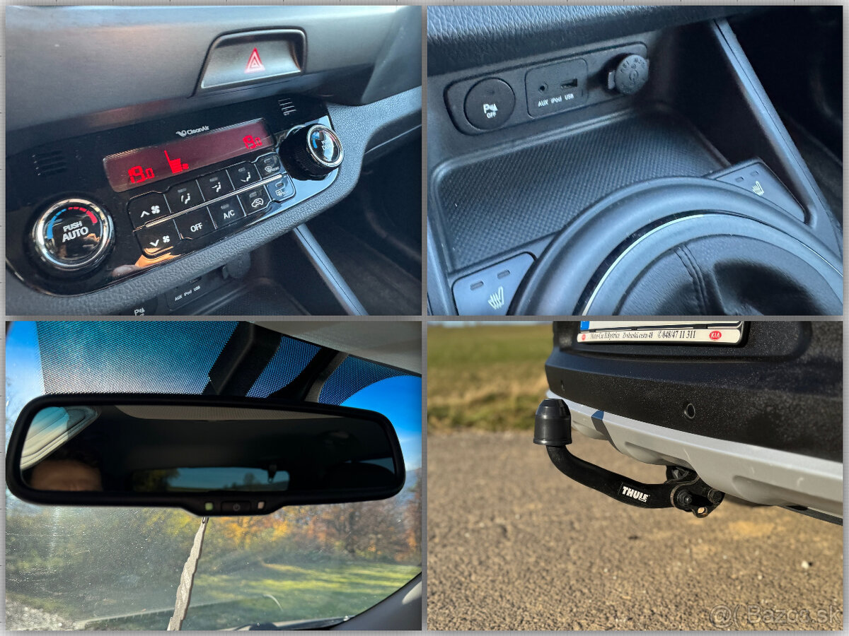 KIA Sportage 1.7 CRDi, 106 000km, SR, super stav, ťažné. - 15