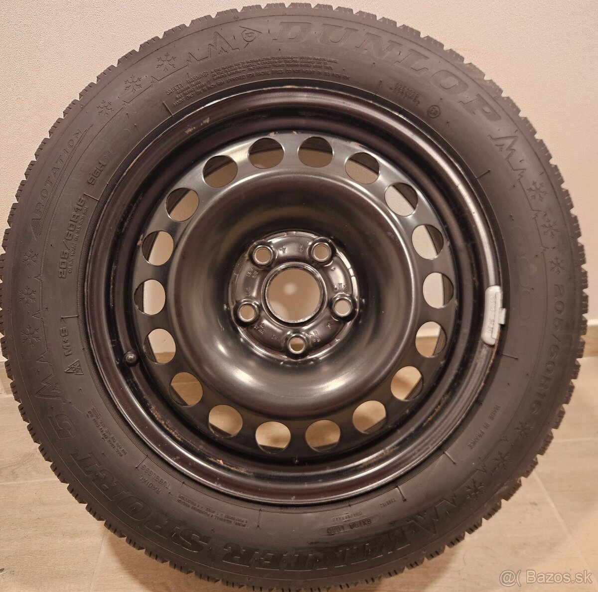 Originálna zimná sada VW - 5x112 r16 + 205/60 r16 96H - 15