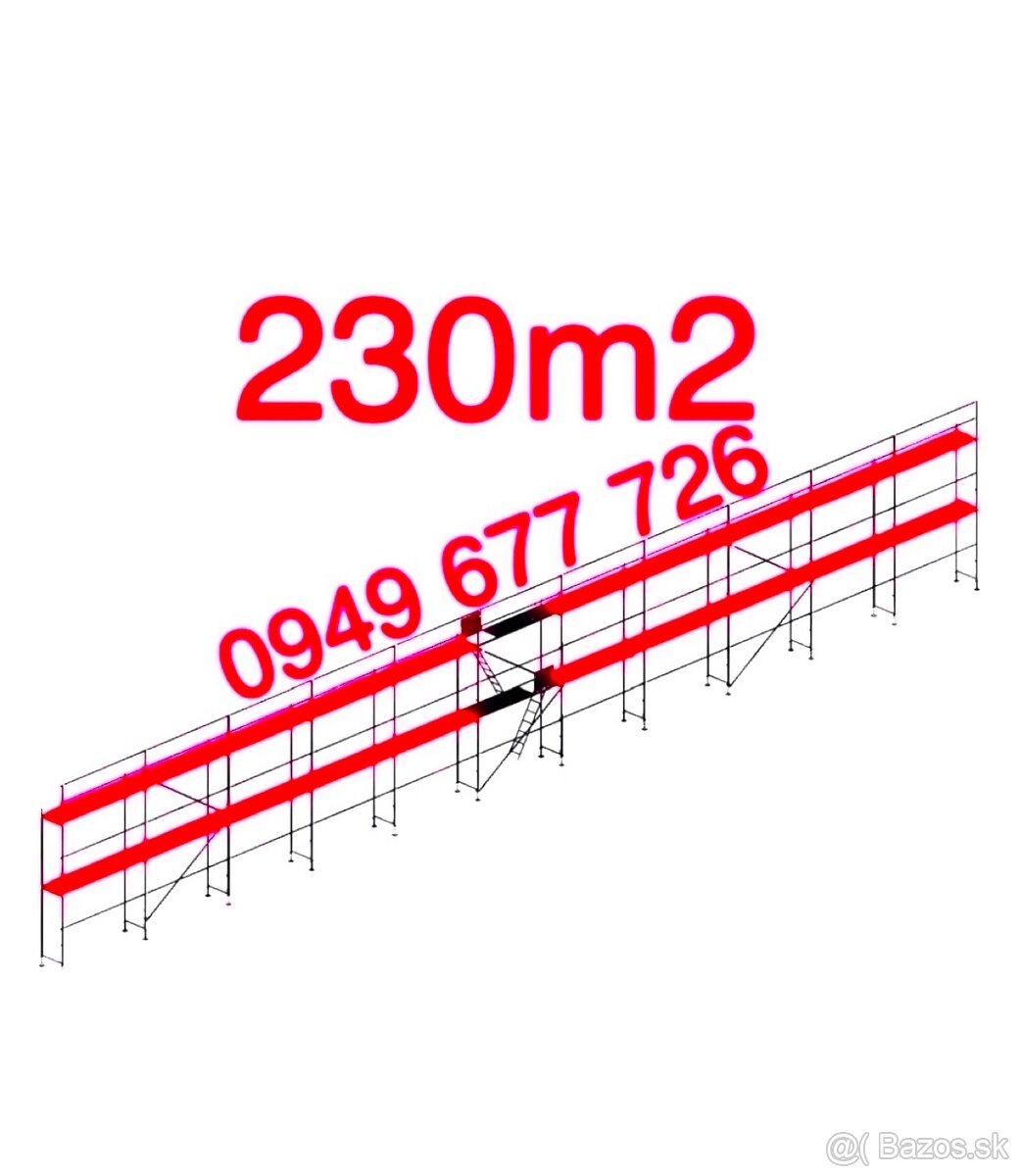Predám lešenie kvalitne ,certifikované , pozink - 15