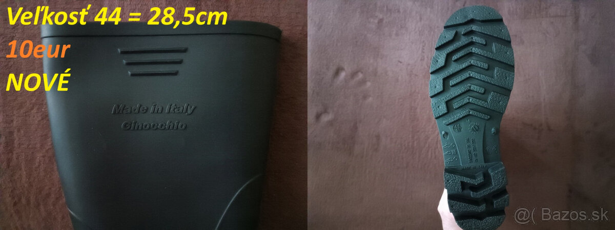 Topánky KOŽENÉ, Čižmy POLYURETÁNOVÉ, Mikiny RYBINOVÉ - 15