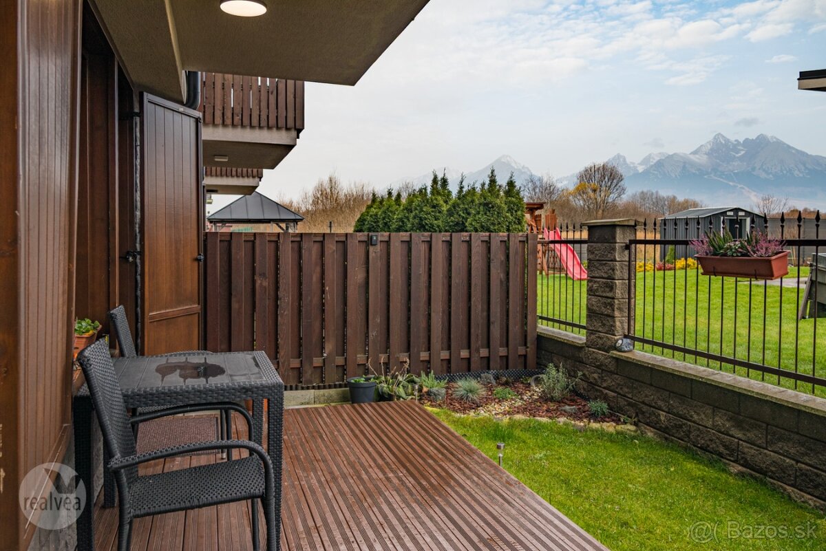Apartmán s predzáhradkou a výhľadom na Tatry – Veľká Lomnica - 15