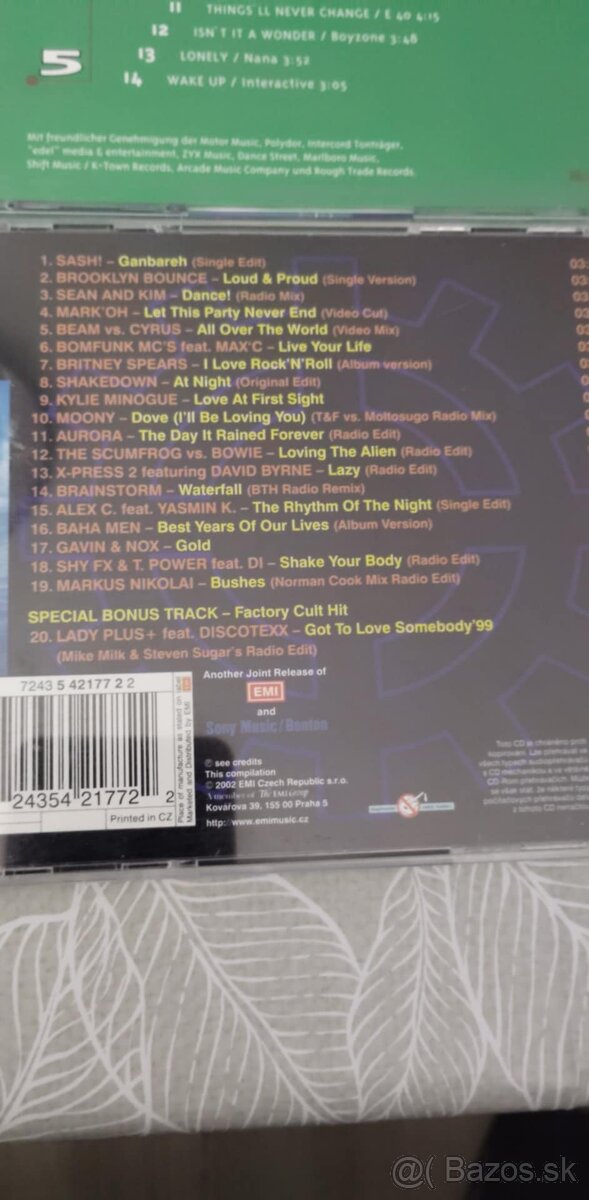 ORIGINALNE HUDOBNE CD - 15