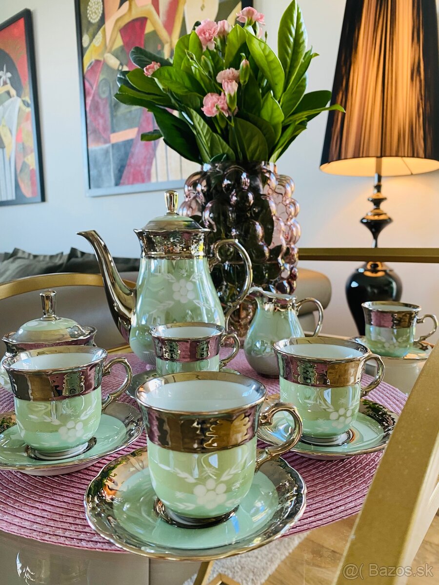 POZRI VŠETKY FOTKY-Valaská Belá 18 súprav z porcelánu - 15