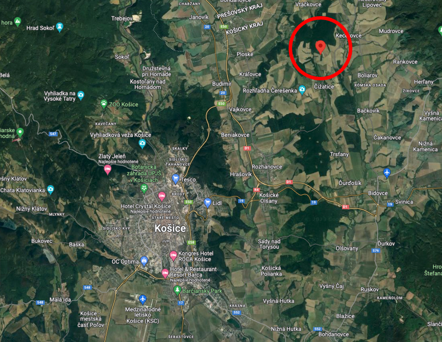 8.000 m2 POZEMOK vo výlučnom vlastníctve pri KE na chatku - 15