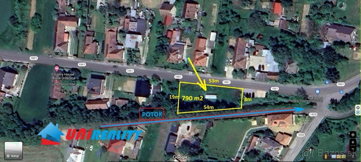 HORNÉ DRŽKOVCE – MOBILNÝ DOM s pozemkom pri potoku 790 m2 - 15