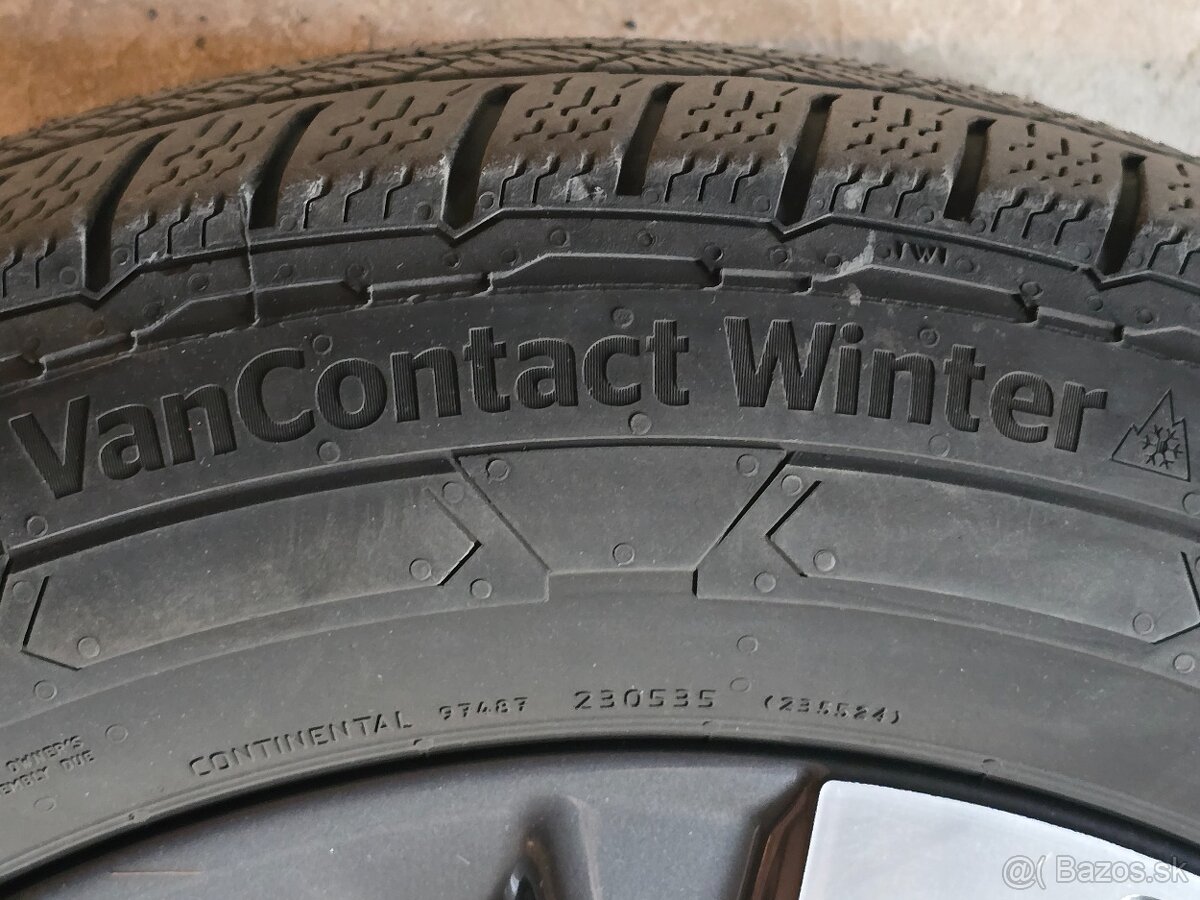 Predám zimné pneumatiky 215 /60/17 Van - 15