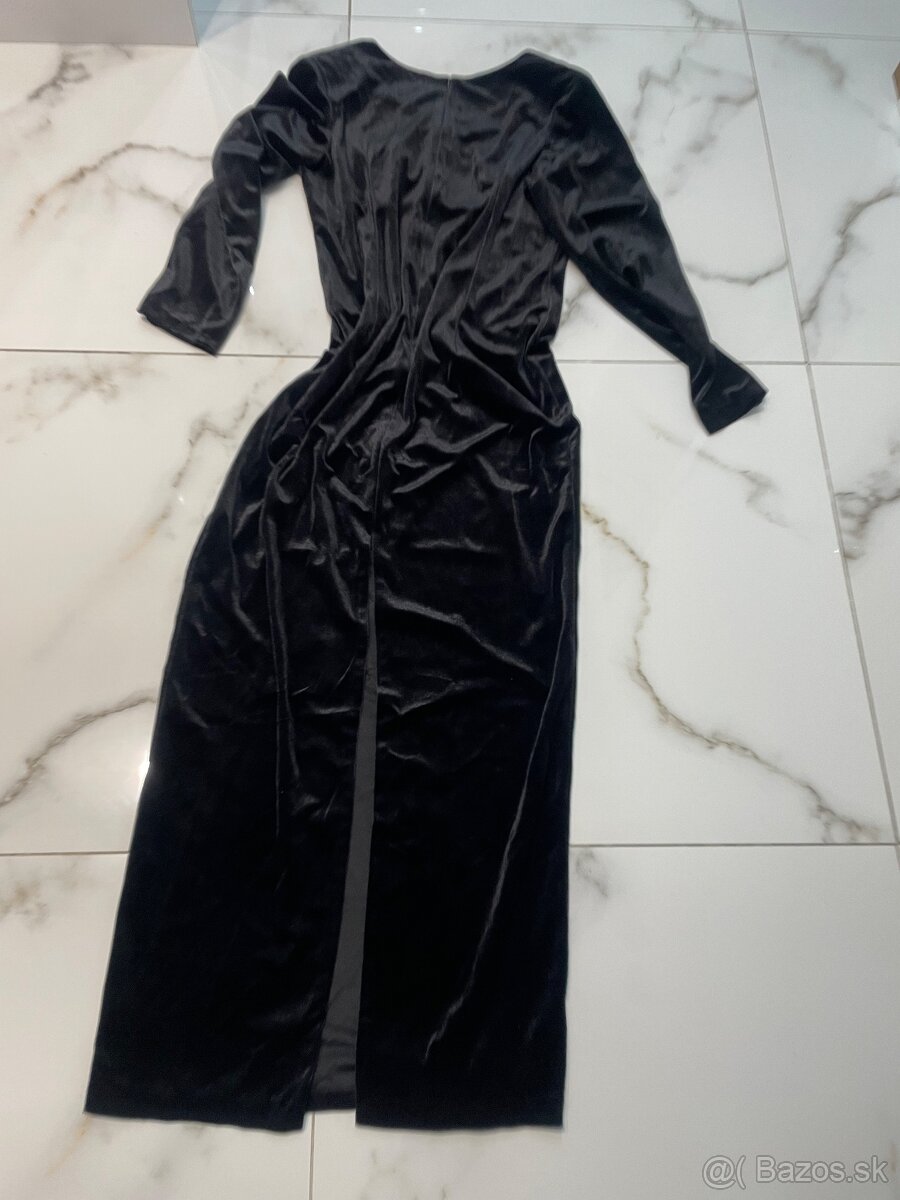 Luxusné zamatové šaty - 15