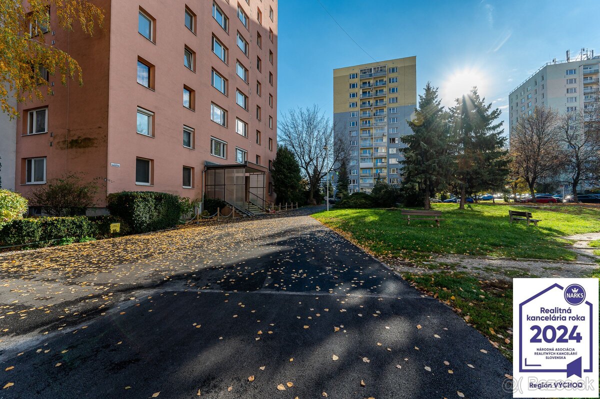 3 izbový byt s loggiou, Košice, Dargovská ulica - 15