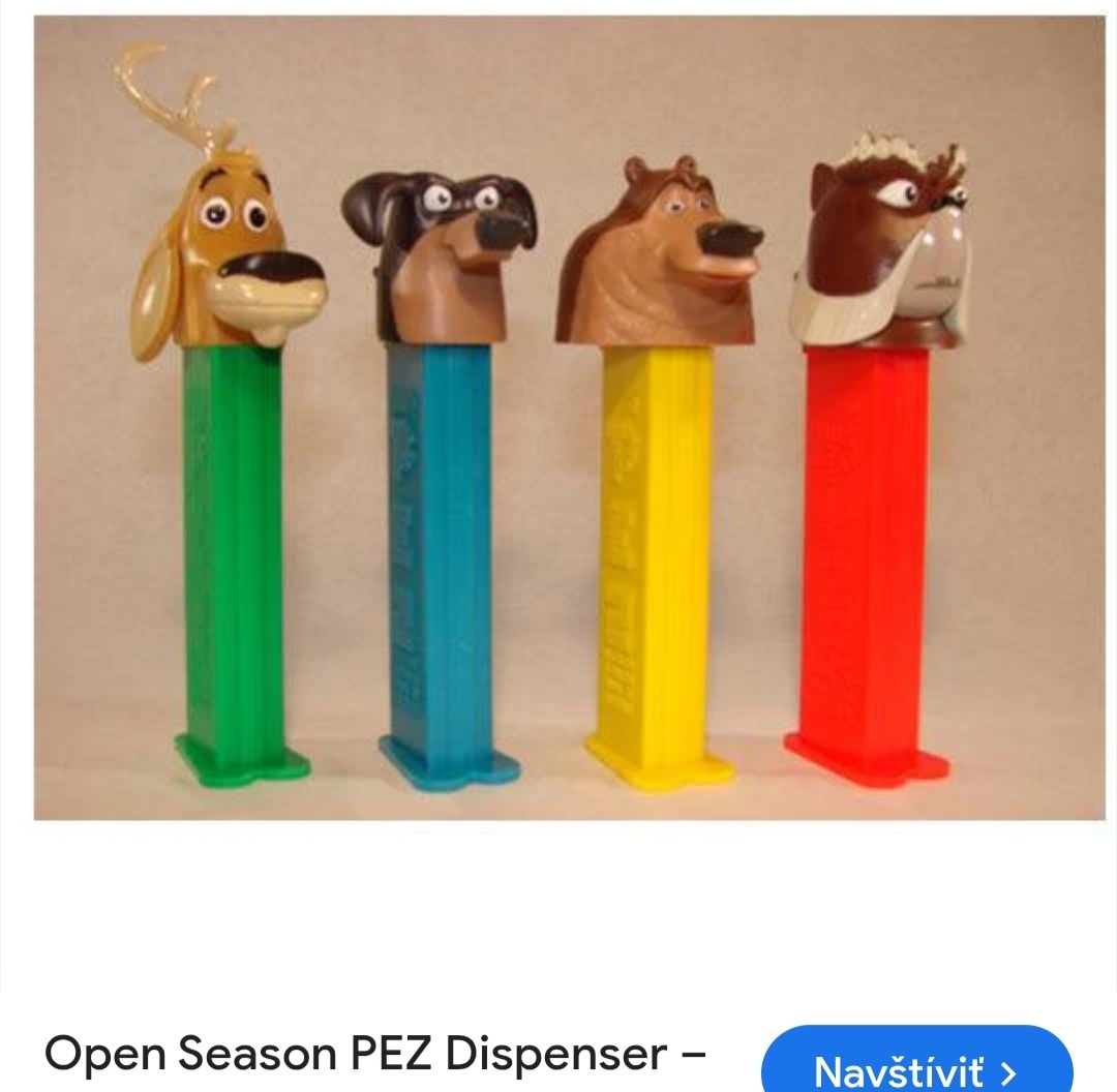 PEZ OBALY DISPENSER BONBONY BOX - 15