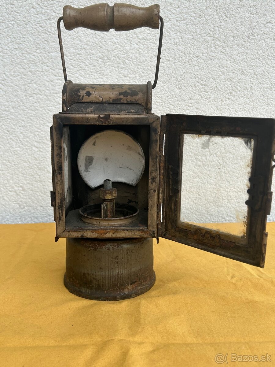 Nemecke kovové karbidove Lampi - 15