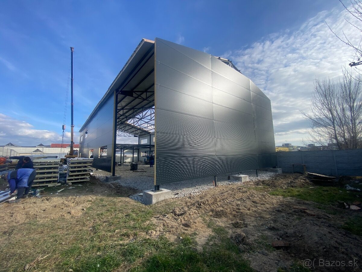 Konštrukcia haly 15x30x6m - 15