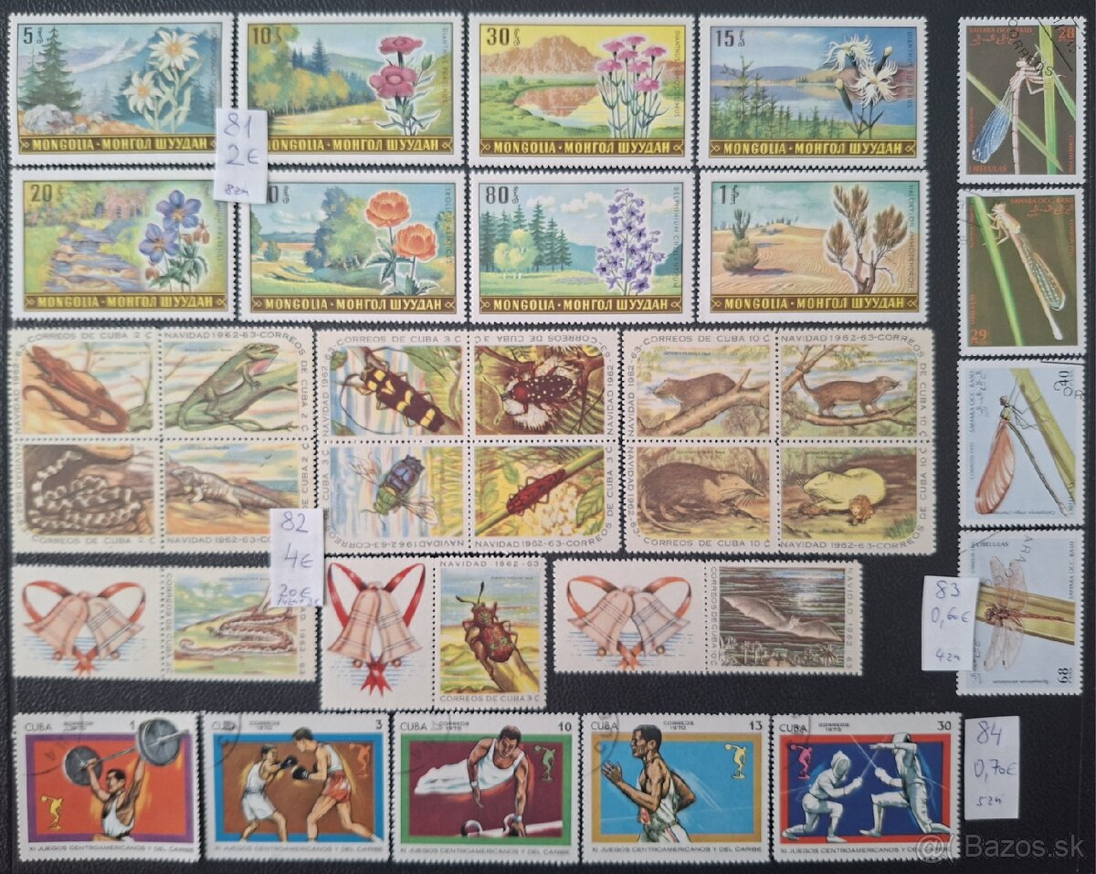 Postove znamky Mix 4 (101poloziek) - 15