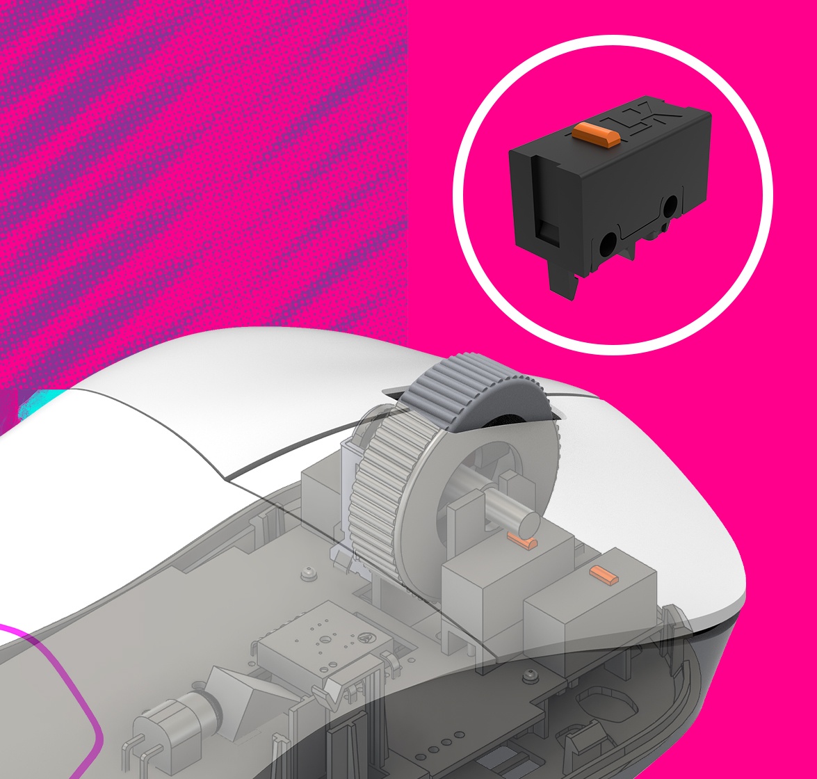 Cooler Master MM731 Bezdrôtová herná myš/ 190 h 19 000 DPI - 15