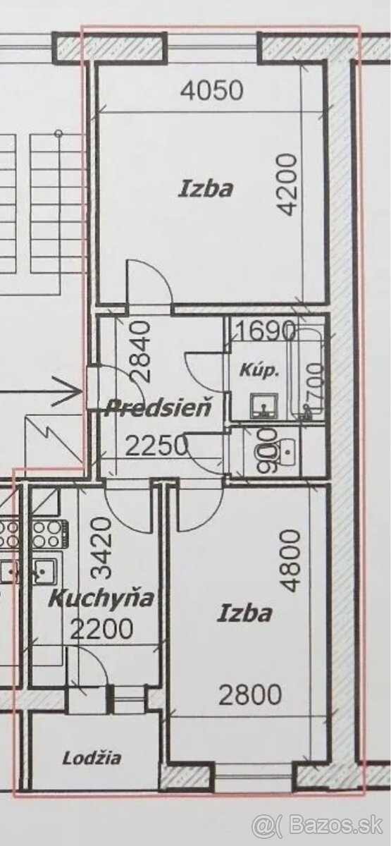 Znížená cena, 2.izb. byt v ZH - 15