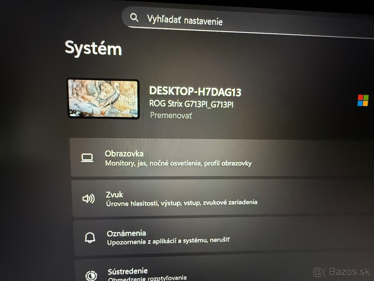 Herny notebook Acer Rog Strix 17 Ryzen9 - 15