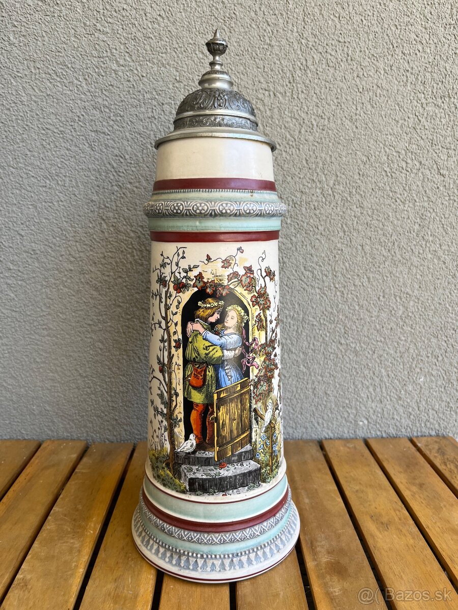 Krígle 0,5 litra, s deklom - 15