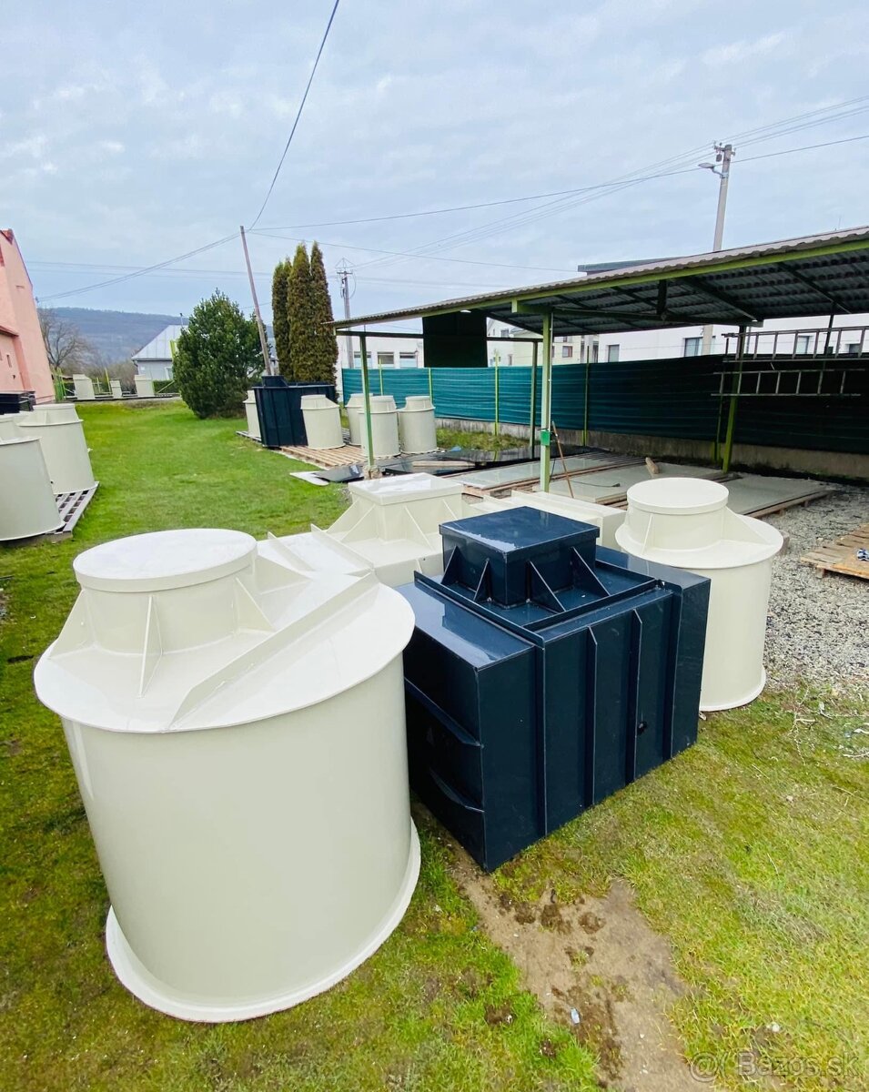 Vodomerná šachta, plastová žumpa, septik, čov, - 15