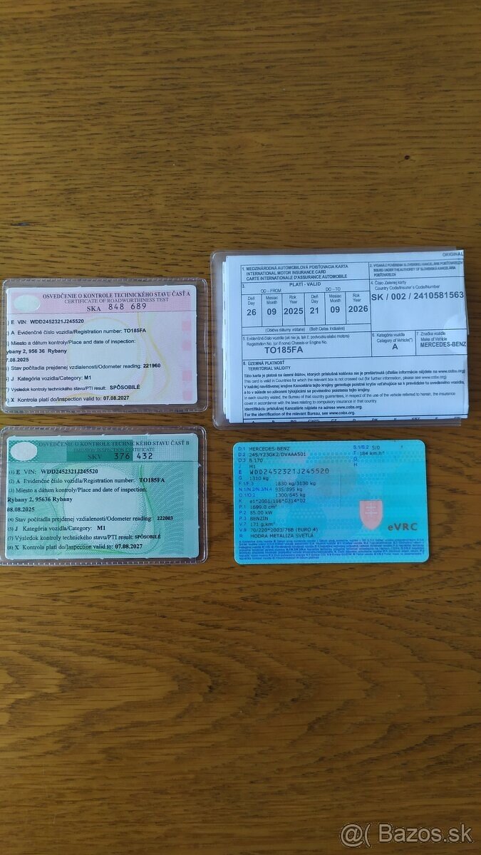 Mercedes-Benz B170 benzín - 15