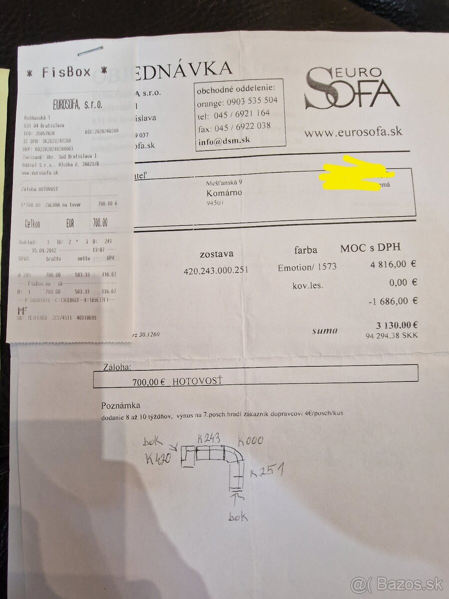 FLAVIA EMOTION italská koźená sedacia súprava - 15