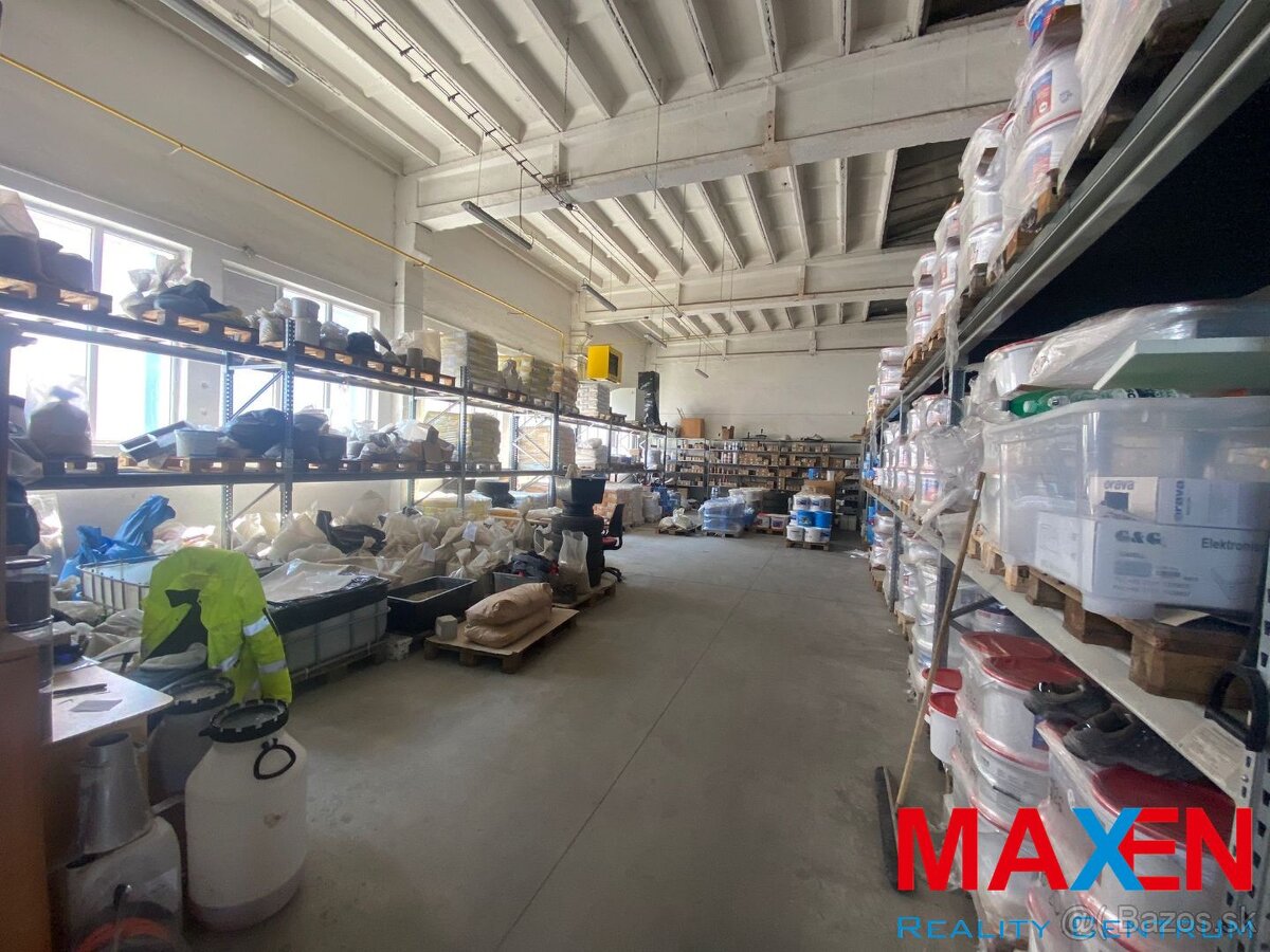 MAXEN HALA ( 00 ) pre výrobu a sklad 1489 m2 + administrat - 15