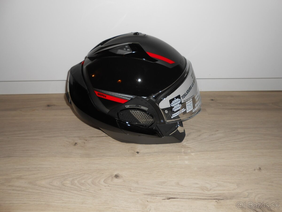 Predam krasnu novu moto prilbu znacky SHARK EVO GT SEAN MAT - 15