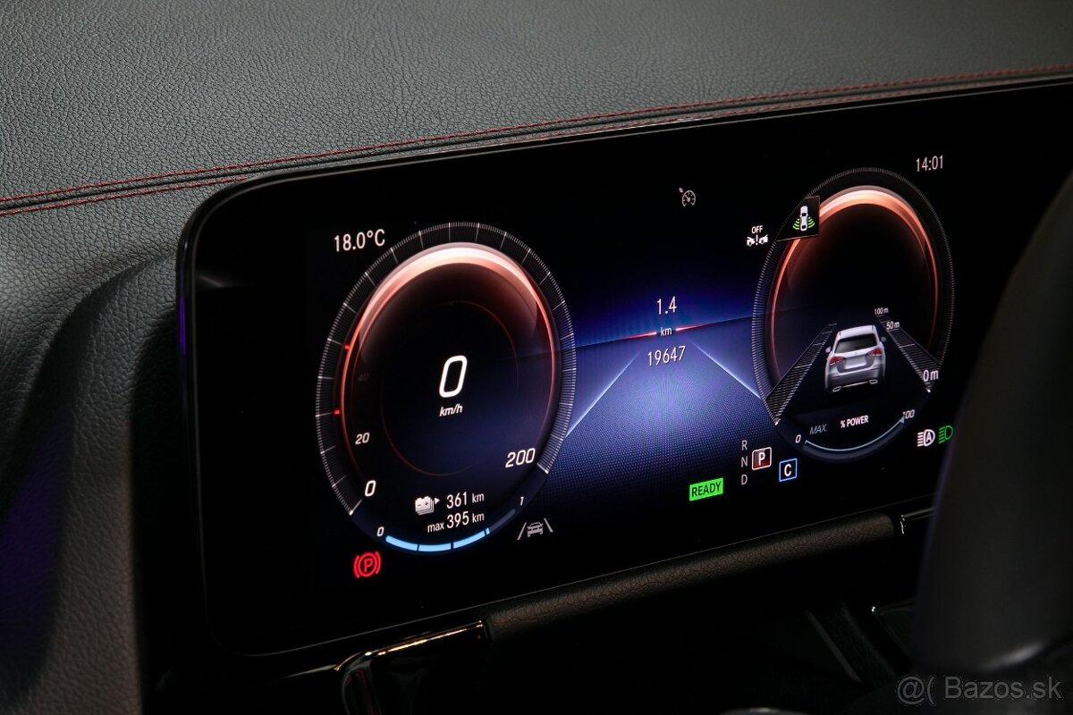 Mercedes-Benz EQA 250+ 140kW Pano Kamera Tažné SoH99% 19tkm - 15