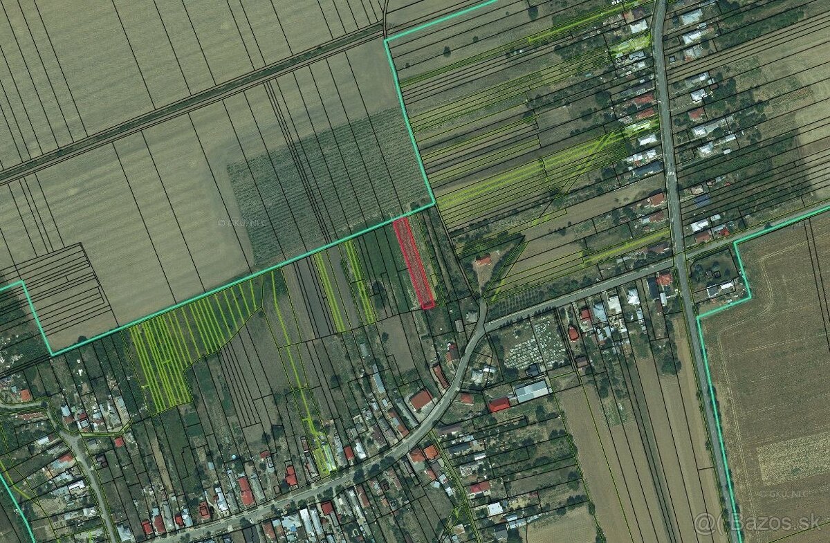 Markovce – 1.554 m2 POZEMOK na mobilný dom / karavan / chatu - 15