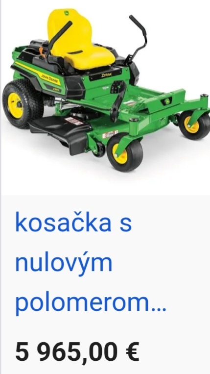 Traktorová kosačka mulčovač ríder - 15