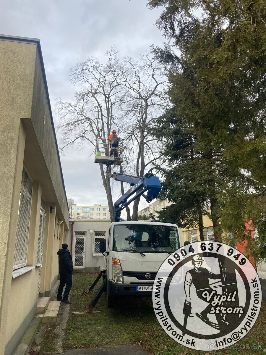 Pilenie a orezavanie stromov, kosenie a udrzba zahrad - 15