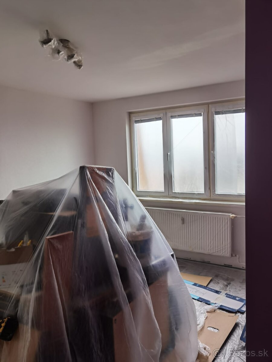 Maľovanie interiérov striekaním airless - 15